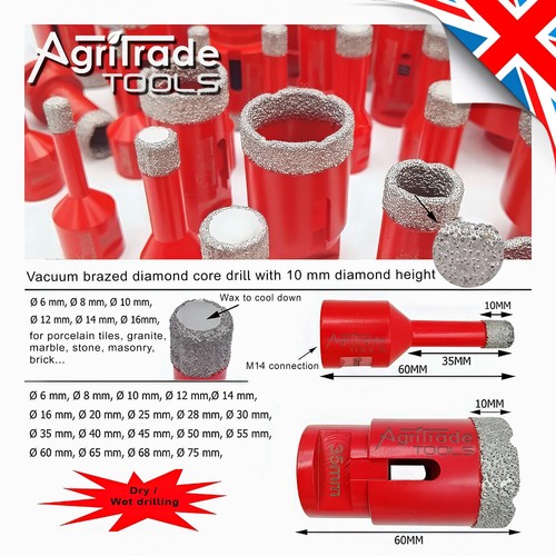 Diamond core drill bits m14 - drill,