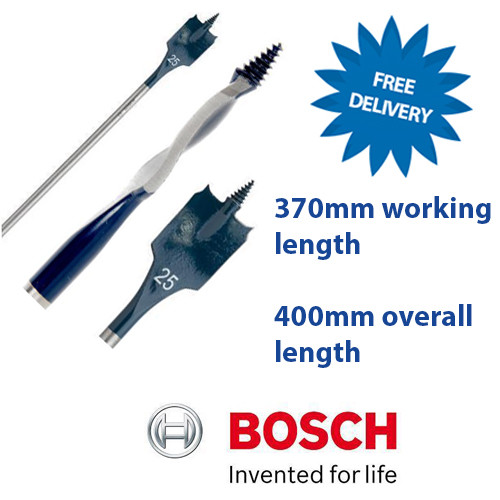 Bosch flat drill bit - bit, cut