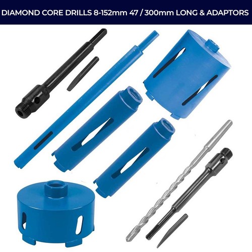 Diamond core drills 152mm - core, 47