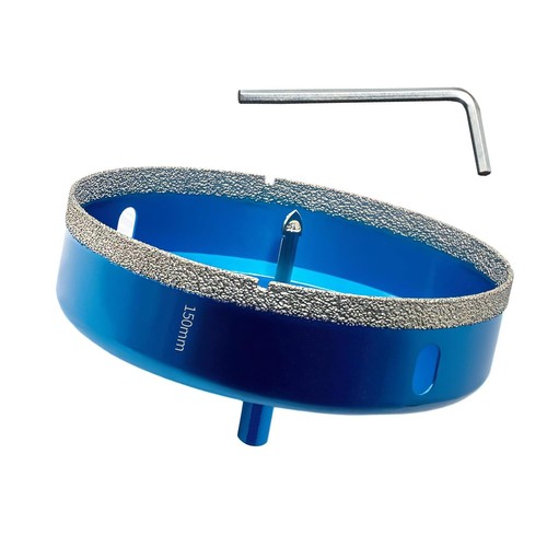 Diamond hole saw - hole,