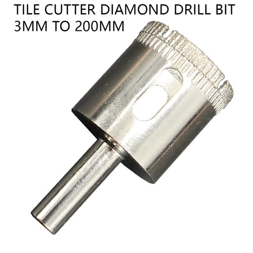 Tile cutter diamond - tile, drill