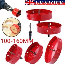 100mm - 160mm Hole Saw M42 HSS