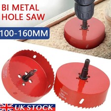 100mm - 160mm Hole Saw M42 HSS