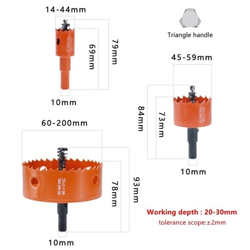 200mm metal m42 hole - 15-200mm, saw
