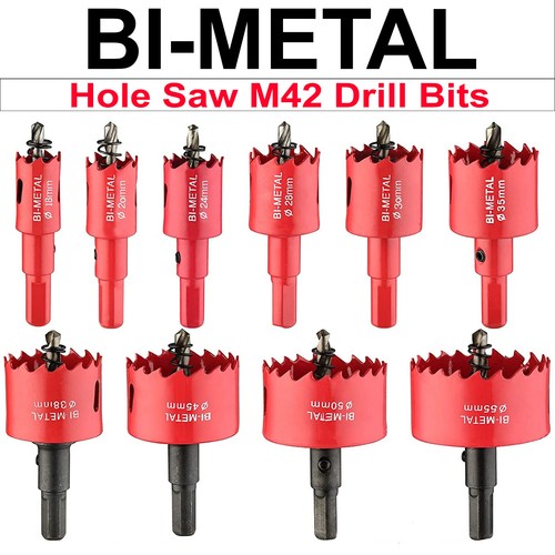 Metal hole saw 15mm 200mm - bi,