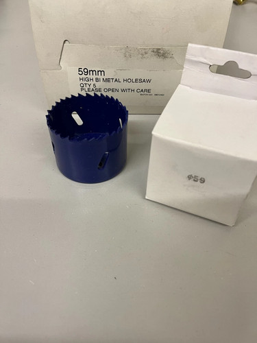 59mm metal hole saw - bi, drill