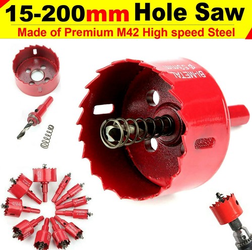 Metal hole saw 200 mm - saw, 15
