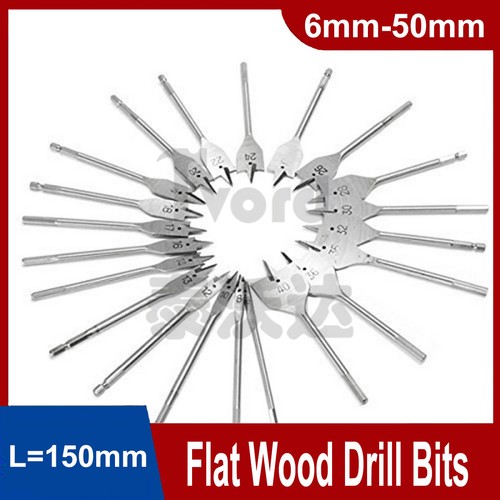 Flat wood drill bits - flat,