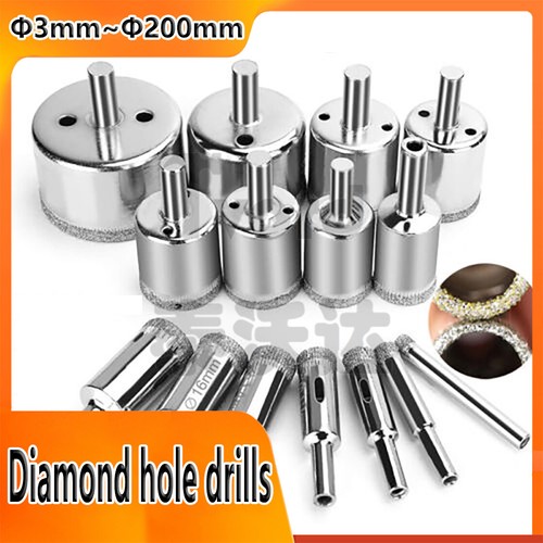 Diamond hole saw - diamond, drill