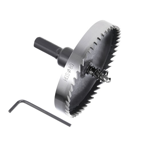 Hole saw 80mm hss - drill, bit
