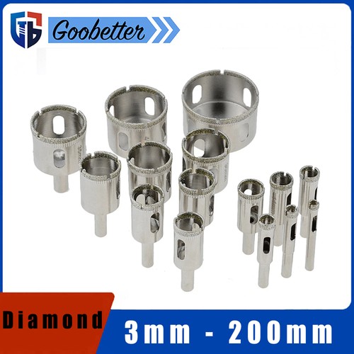 3mm 200mm diamond holesaw - 3mm,